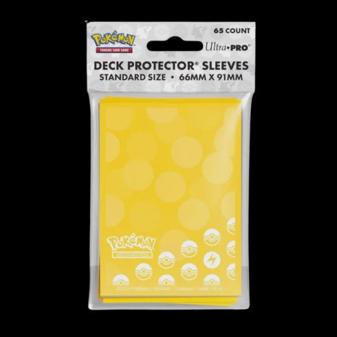 Pokemon Energy 65ct Deck Protector Sleeves - Lightning