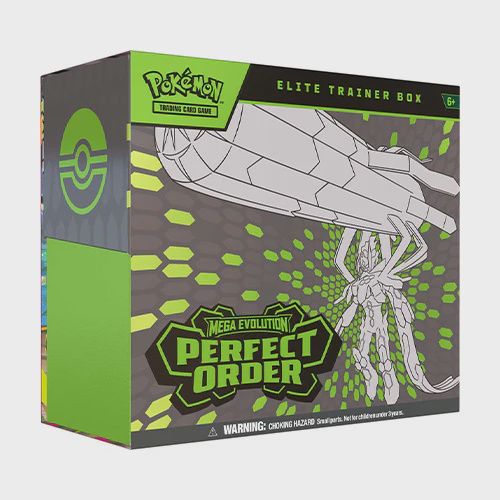 Pokemon TCG Mega Evolutions 3 Perfect Order Elite Trainer Box Pokemon TCG Mega Evolutions 3 Perfect Order Elite Trainer Box