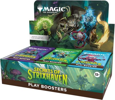 Magic Secrets of Strixhaven - Play Booster Display