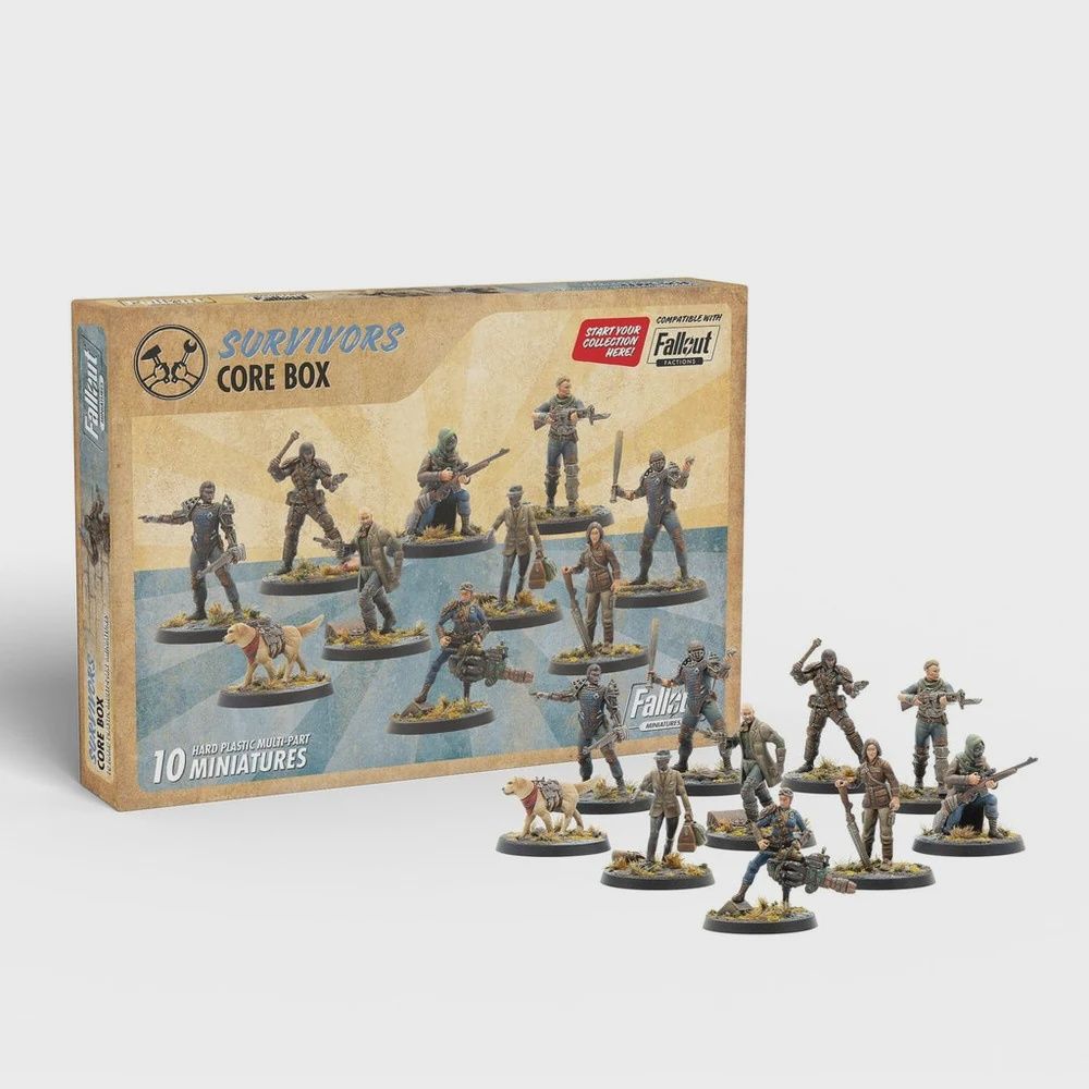 Fallout Miniatures: Wasteland Survivors Core Set (Plastic)
