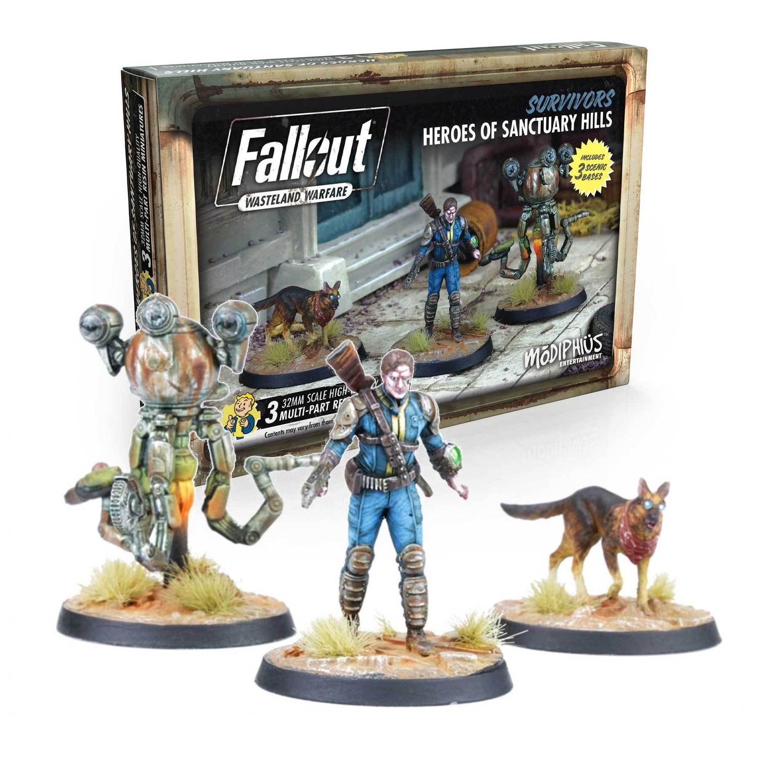 Fallout Wasteland Warfare - Survivors Heros of Sanctuary Hills Fallout Wasteland Warfare - Survivors Heros of Sanctuary Hills