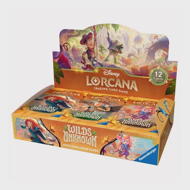 Disney Lorcana S12 Wilds Unknown Booster Display