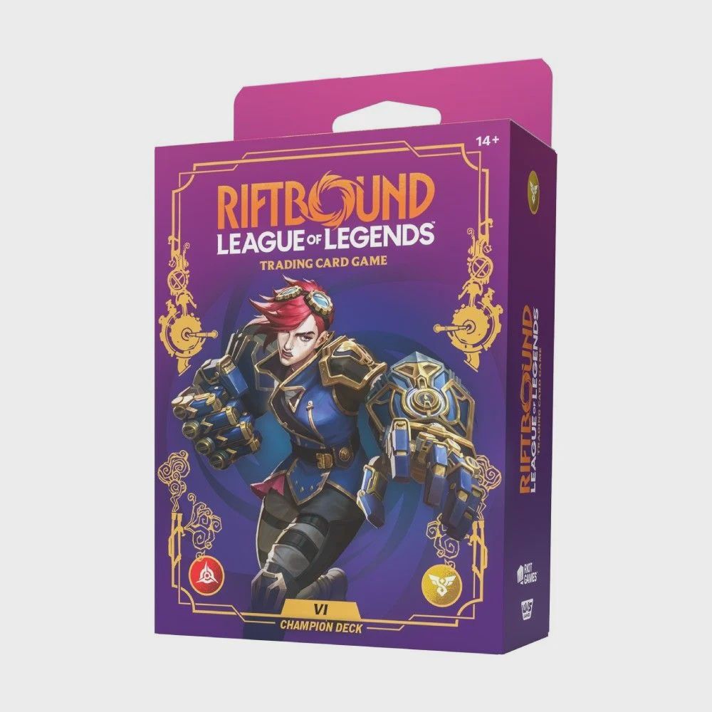 Riftbound: League of Legends TCG - Champion Deck - Unleashed: Vi Riftbound: League of Legends TCG - Champion Deck - Unleashed: Vi
