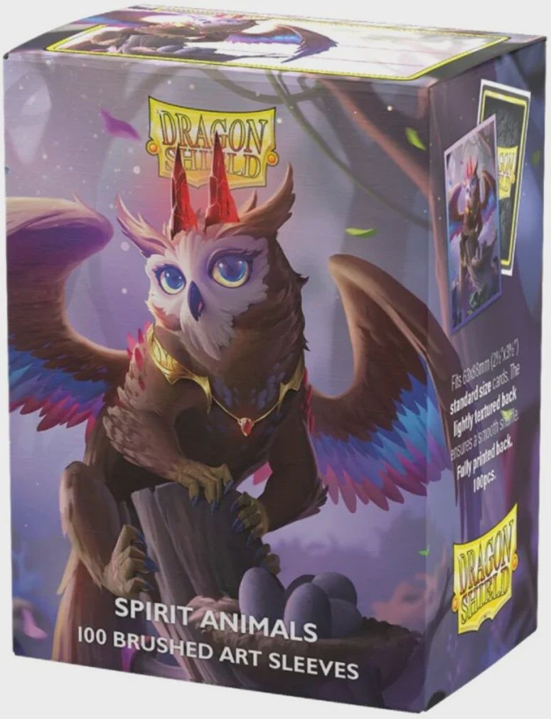 Dragon Shield: Sleeves – Brushed Art – The Dragowlis