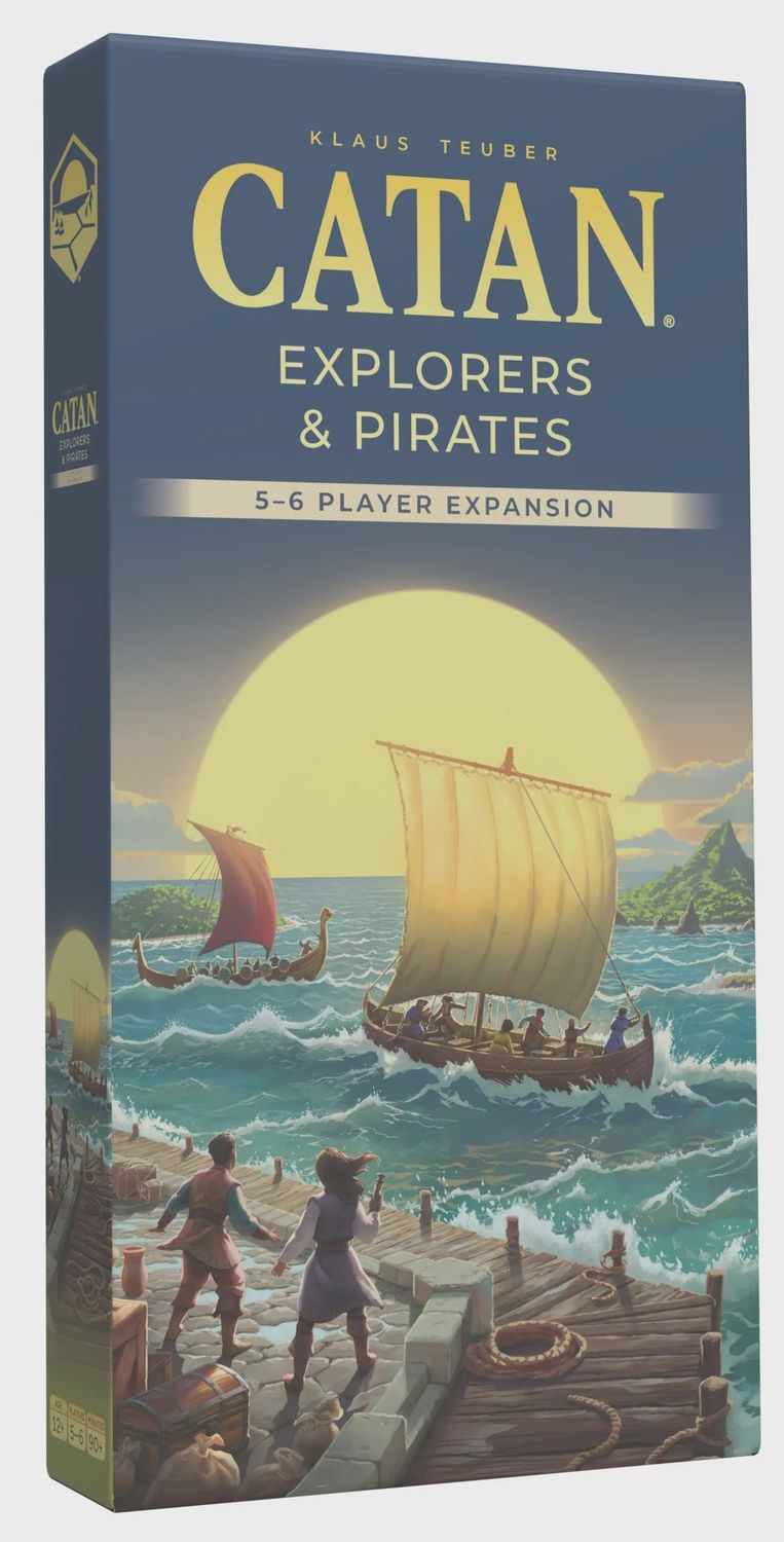 Catan (6th edition) - Explorers and Pirates 5-6 Player Expansion