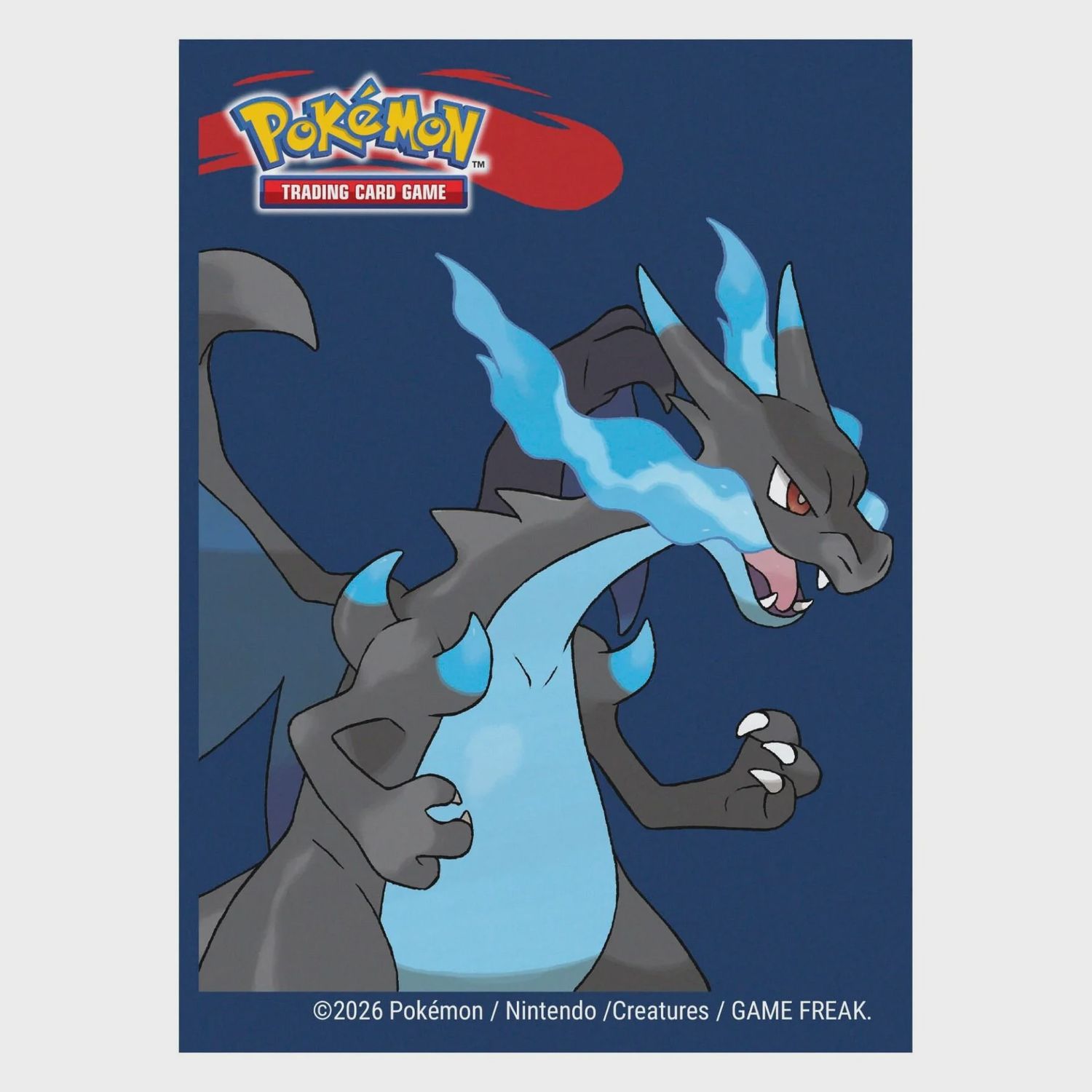 Pokemon - Mega Charizard X 65ct Deck Protector Sleeves Pokemon - Mega Charizard X 65ct Deck Protector Sleeves