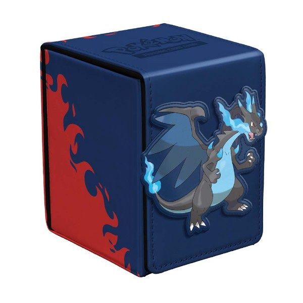 Pokemon - Mega Charizard X Alcove Flip Deck Box Pokemon - Mega Charizard X Alcove Flip Deck Box