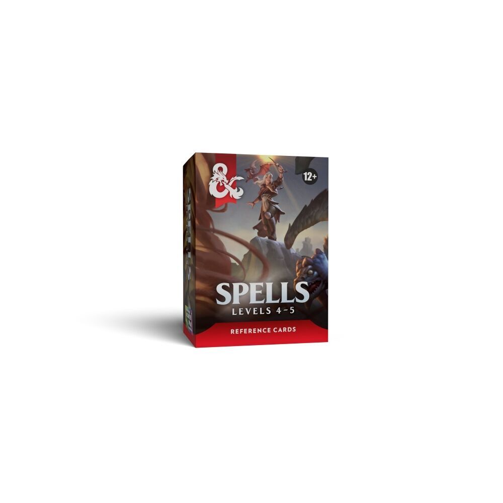 D&D Reference Cards - Spells: Levels 4-5 D&D Reference Cards - Spells: Levels 4-5