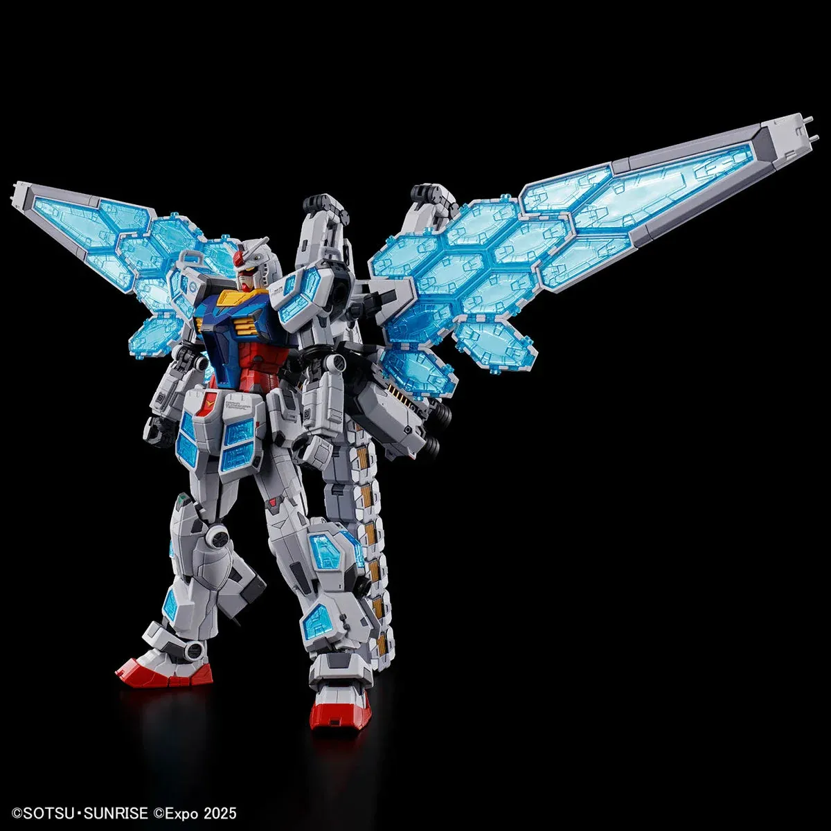 1/144 RX-78F00/E Gundam (EX-001 G.L.R.S.S. Feather Unit) Chemical Recycle Ver