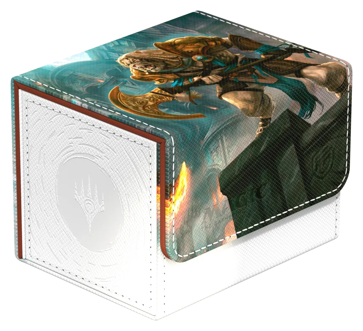 Ultimate Guard: Deck Box - XenoSkin Sidewinder 100+ - MTG: Reality Fracture - White Mythic (2)