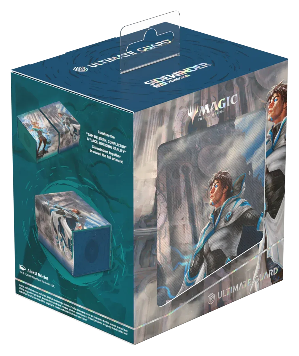 Ultimate Guard: Deck Box - XenoSkin Sidewinder 133+ - MTG: Reality Fracture - Blue Rare (2)