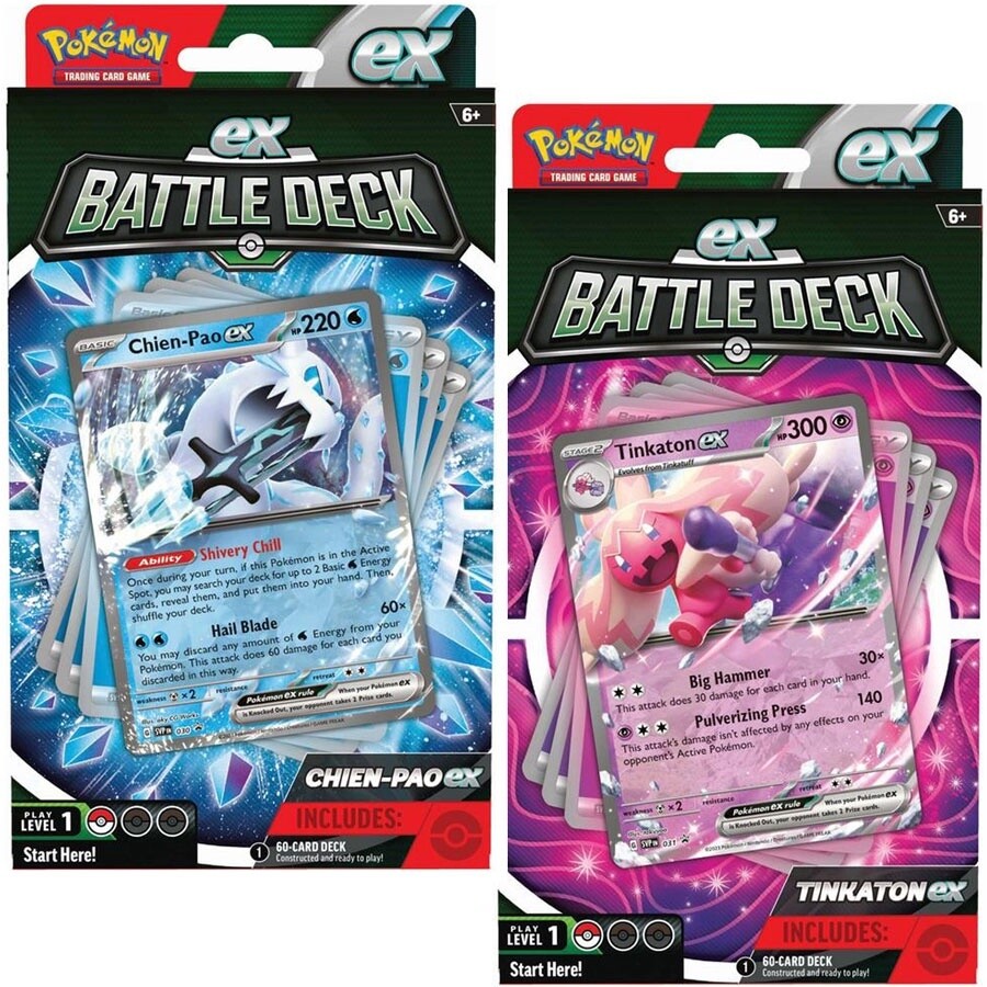 Pokemon TCG: Chien-Pao / Tinkaton EX Battle Deck