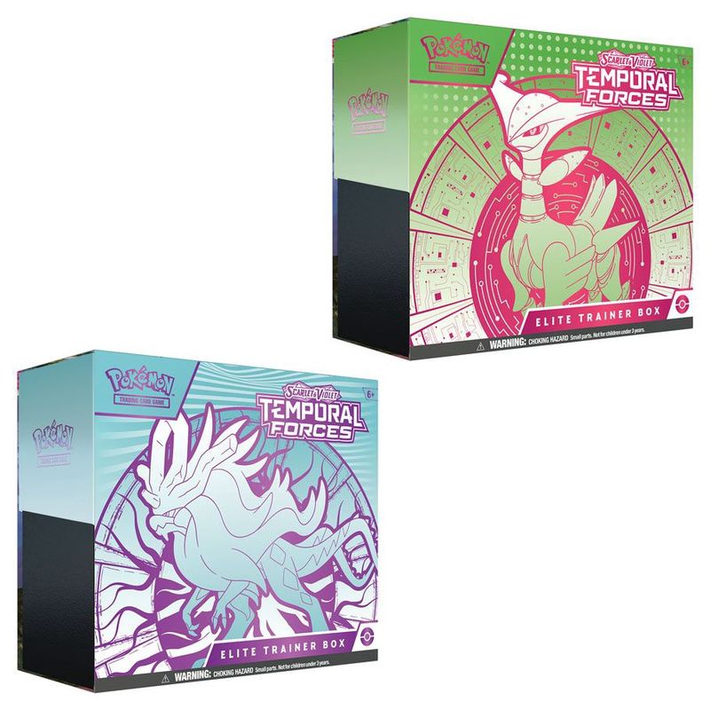 Pokemon  TCG: Scarlet &amp; Violet 5: Temporal Forces: Elite Trainer Box