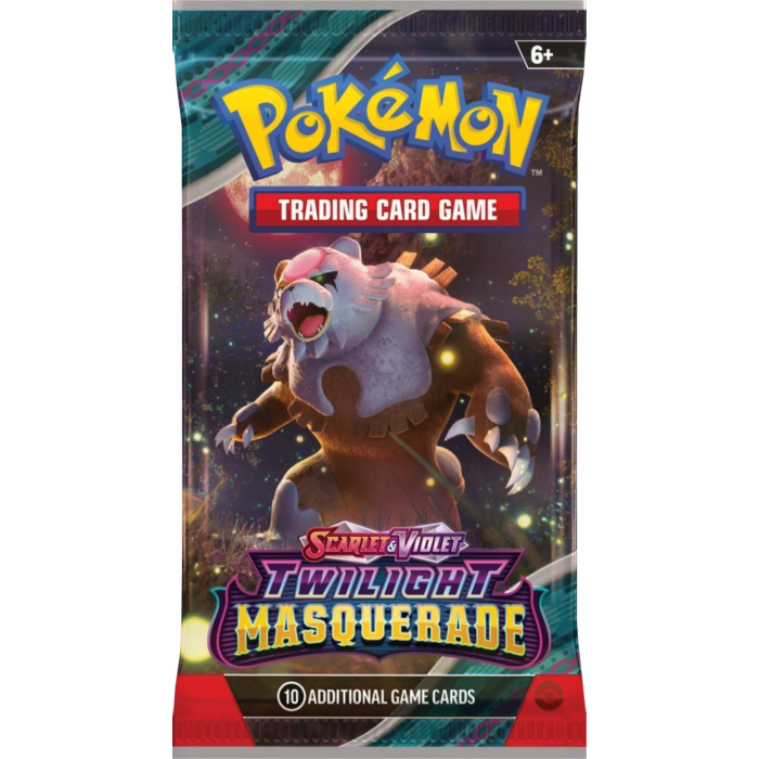 Pokémon TCG: Scarlet &amp; Violet 6: Twilight Masquerade: Booster Pack