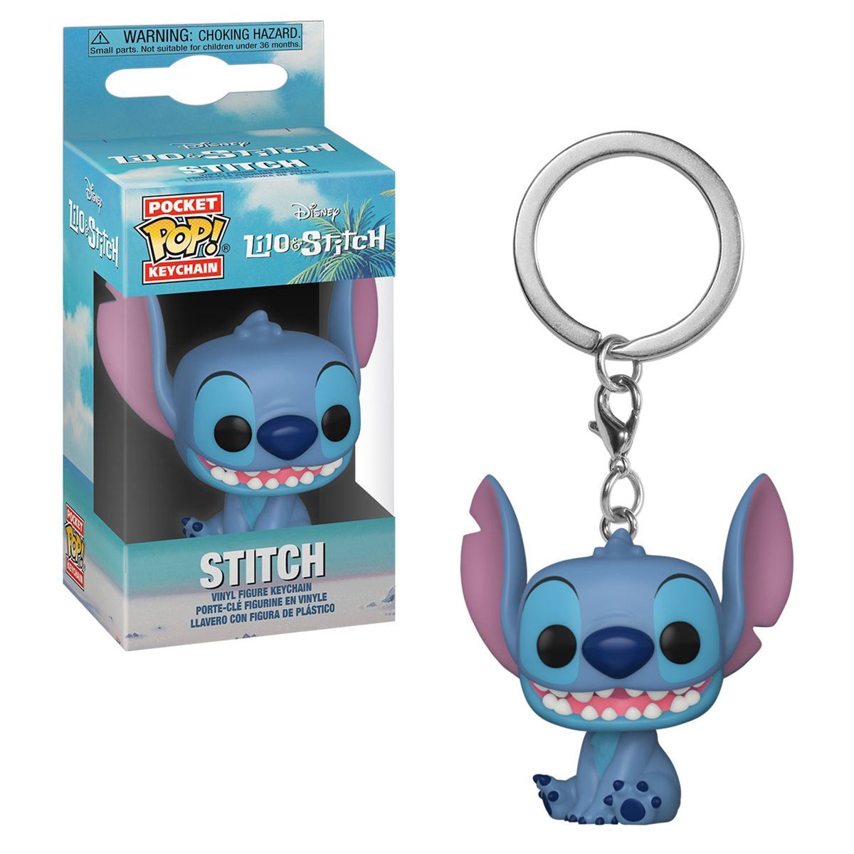 Lilo &amp; Stitch Stitch Funko Pocket Pop! Key Chain