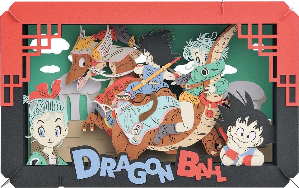 Dragon Ball Paper Theater PT-L09X Gokou &amp; Bulma Adventure