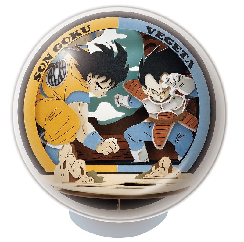 Dragon Ball Z Paper Theater -Ball- PTB-15X Son Gokou VS Vegeta