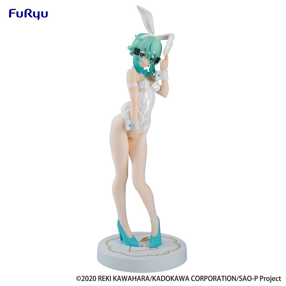 Sword Art Online BiCute Bunnies Figure -Sinon White Pearl ver.-