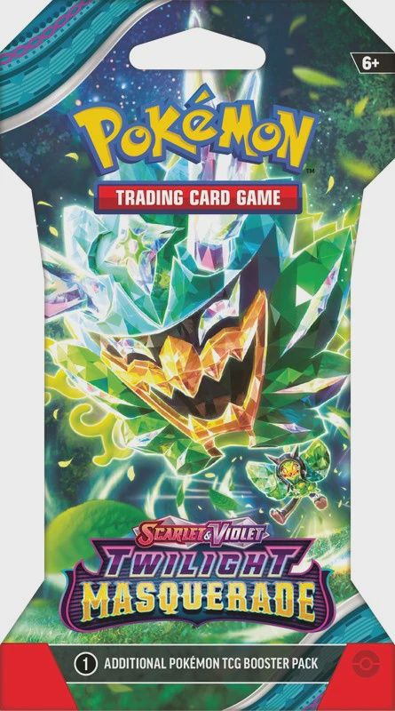 Pokemon TCG: Scarlet &amp; Violet 06 Twilight Masquerade- Sleeved Booster Pack