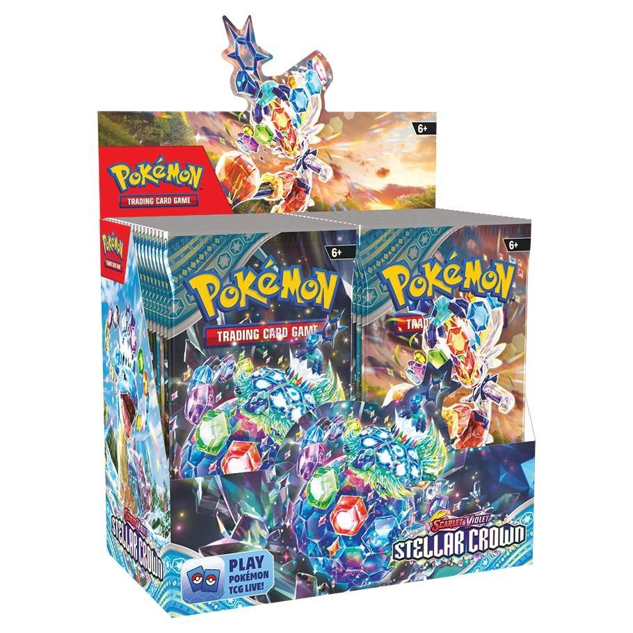 Pokémon TCG: Scarlet &amp; Violet 7: Stellar Crown: Booster Pack