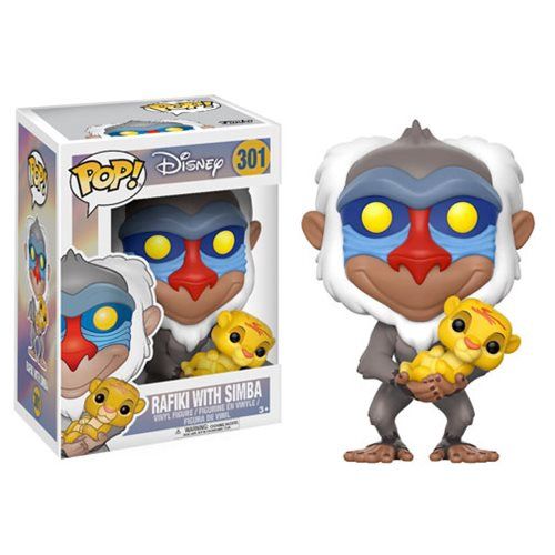The Lion King Rafiki with Baby Simba Funko Pop!
