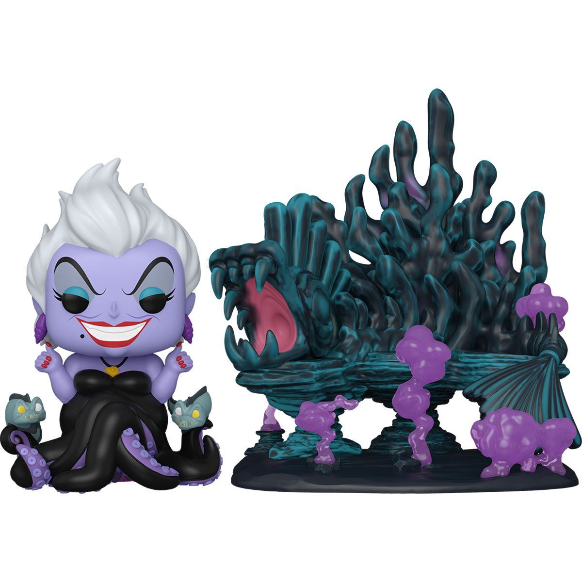 Disney Villains Ursula and Ursula&#39;s Lair Funko Pop! Town #43