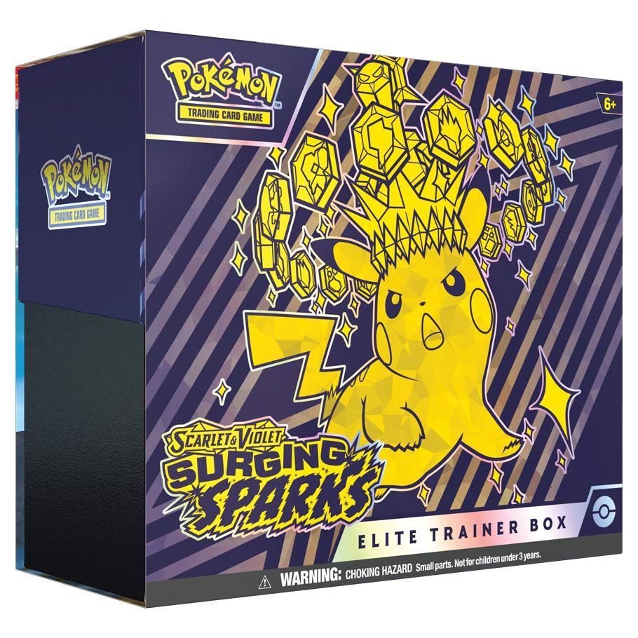 Pokémon TCG: Scarlet &amp; Violet 8: Surging Sparks: Elite Trainer Box