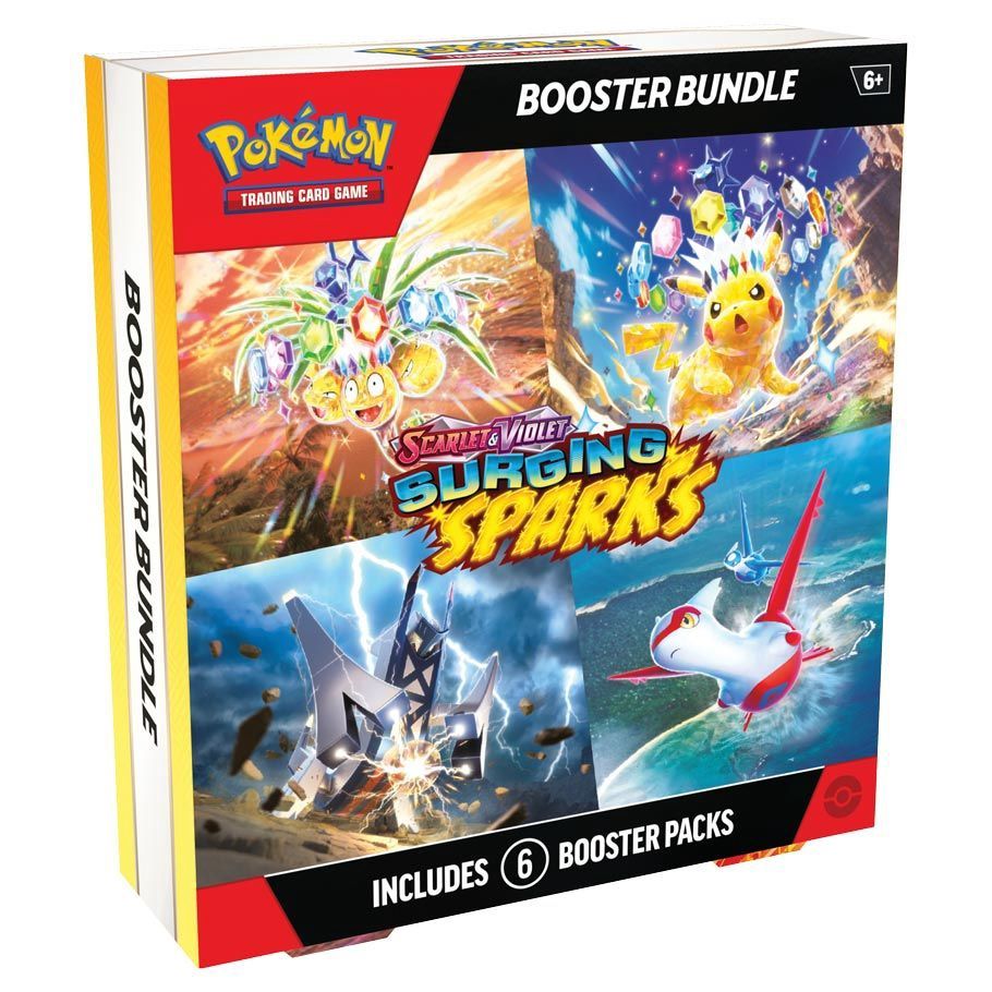 Pokémon TCG: Scarlet &amp; Violet 8: Surging Sparks: Booster Bundle
