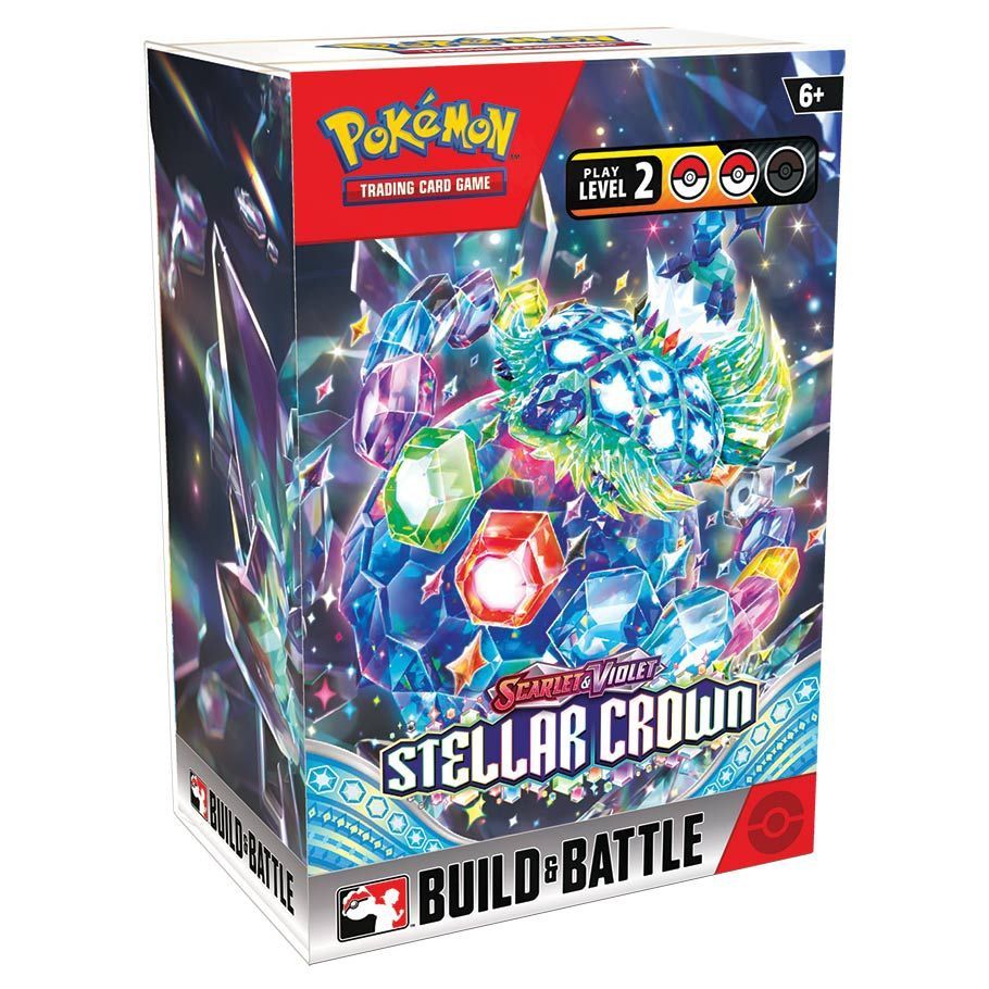 Pokémon TCG: Scarlet &amp; Violet 7: Stellar Crown: Build &amp; Battle Box