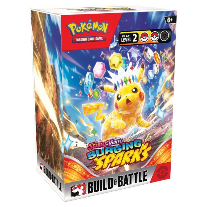 Pokémon TCG: Scarlet &amp; Violet 8: Surging Sparks: Build &amp; Battle Box