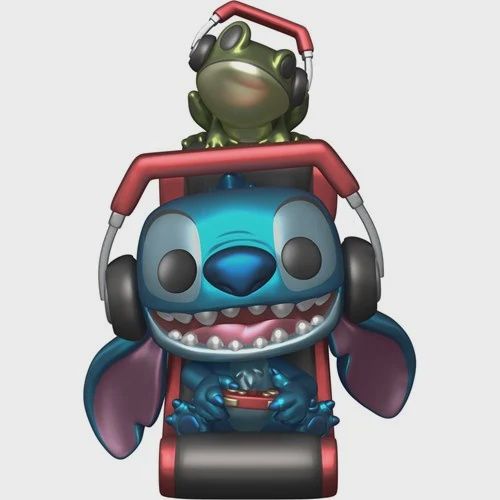 Lilo &amp; Stitch Gamer Stitch Metallic Funko Pop! Vinyl Figure Plus #1564