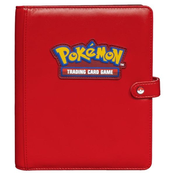 Binder: 4-Pocket: Pokémon: Premium Snap Binder: Red