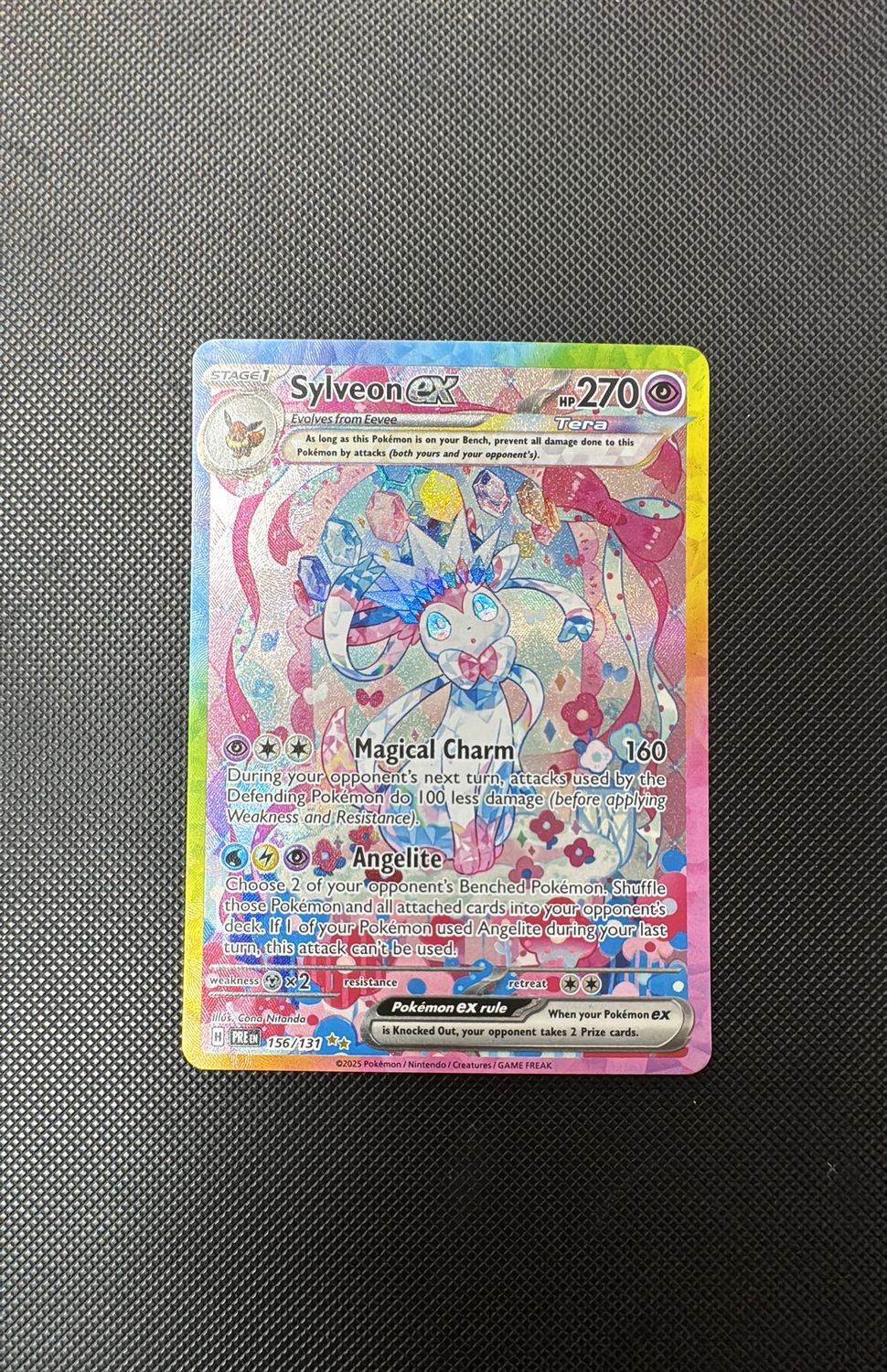 Sylveon Ex 156/131 Prismatic Evolutions