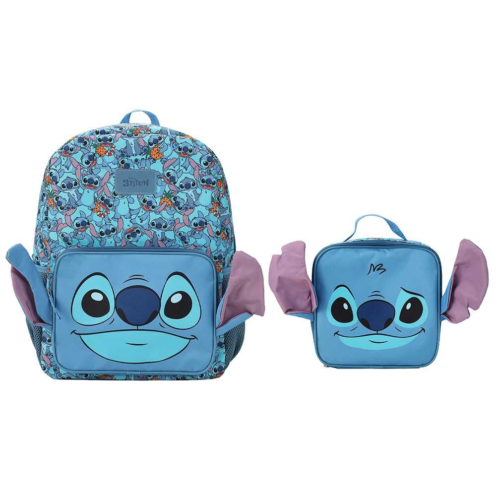 Disney Lilo &amp; Stitch Youth Lunch Kit &amp; Backpack Set
