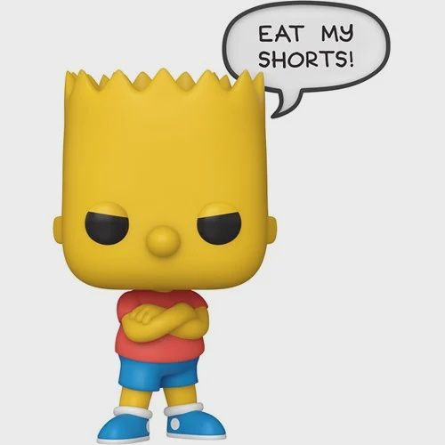The Simpsons Bart (Pop! Saying) Funko Pop! Vinyl Figure #1742 - Specialty Series