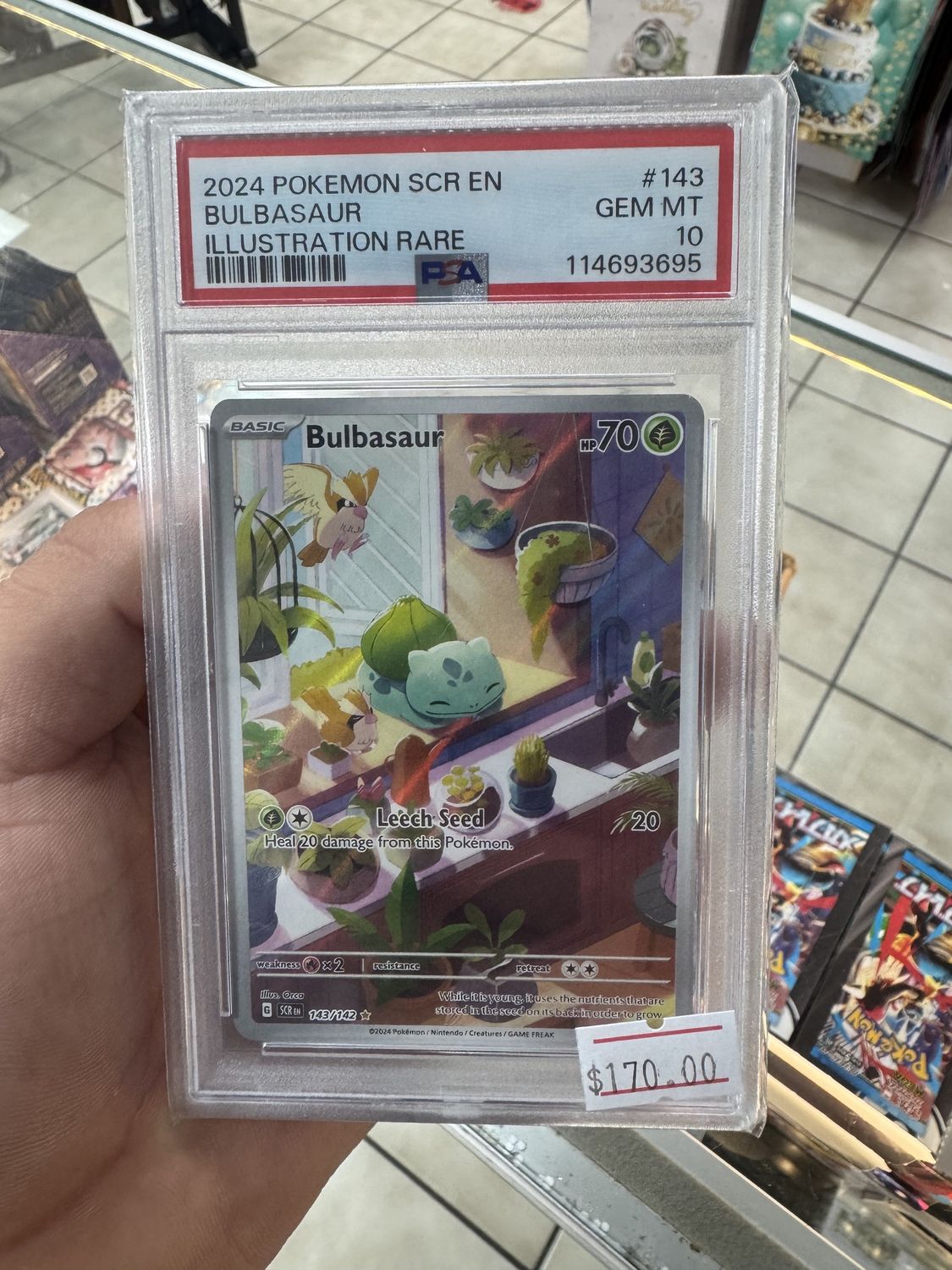 Bulbasaur #143 PSA 10