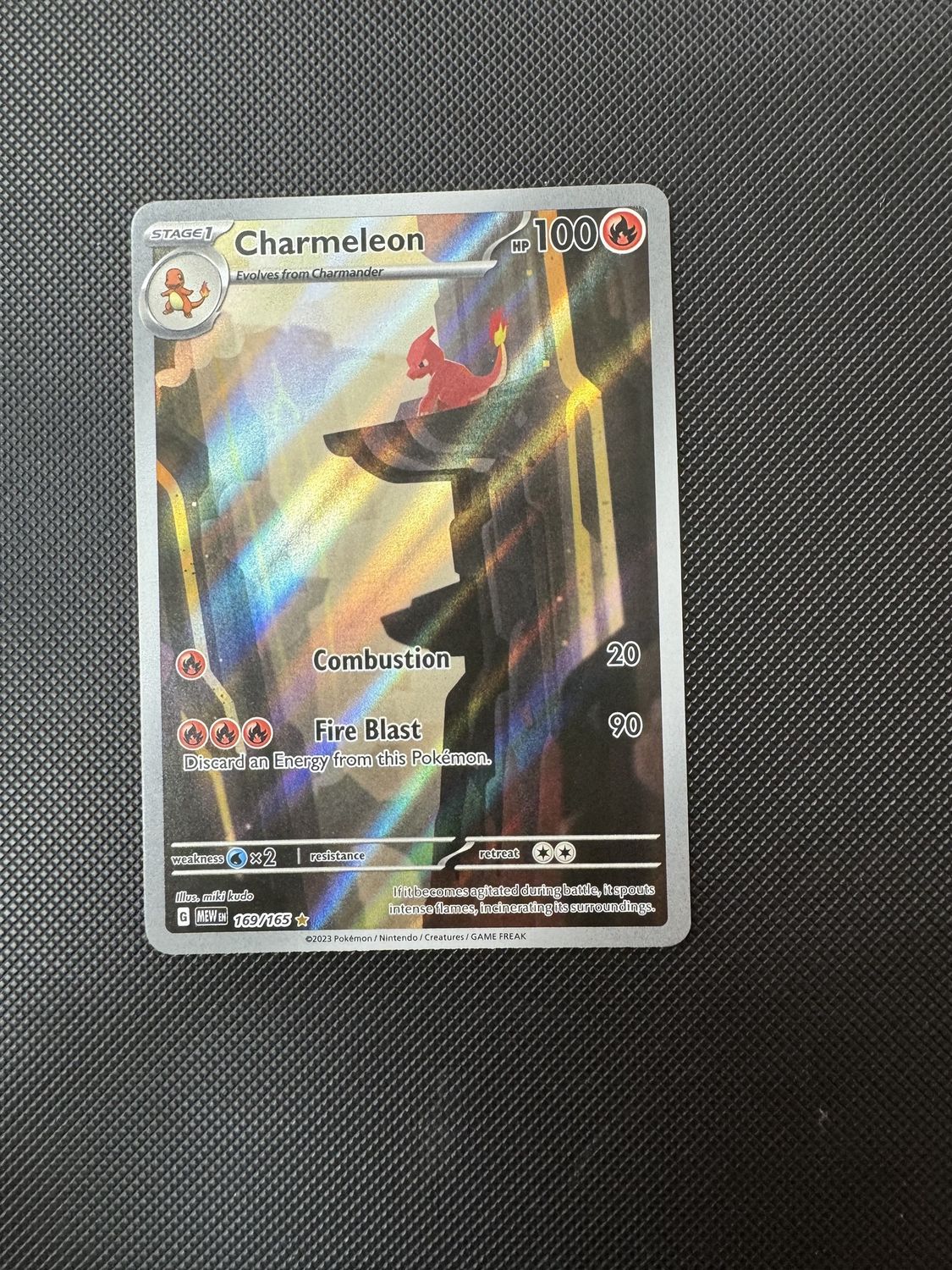 Charmeleon - 169/165 169 - SV Scarlet and Violet 151 Holofoil