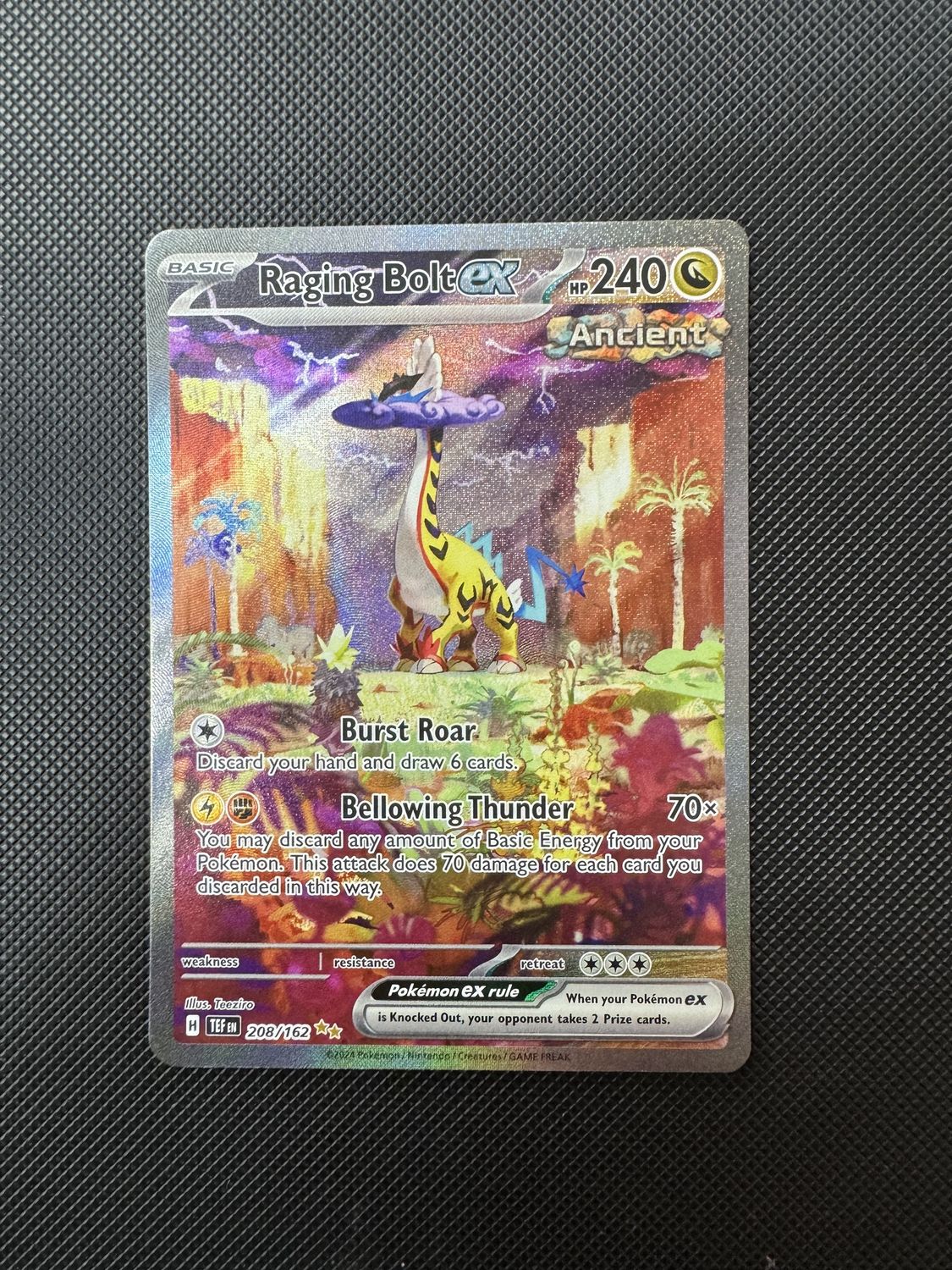 Raging bolt #208 Near mint