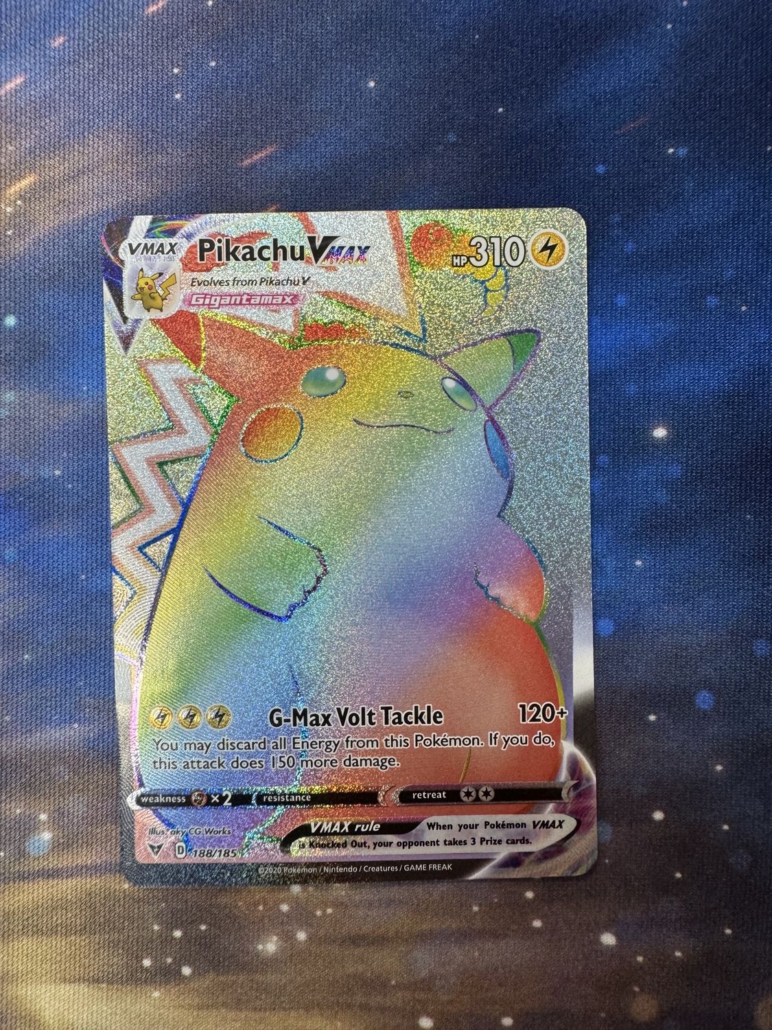 Pikachu vmax 188/185 Near mint