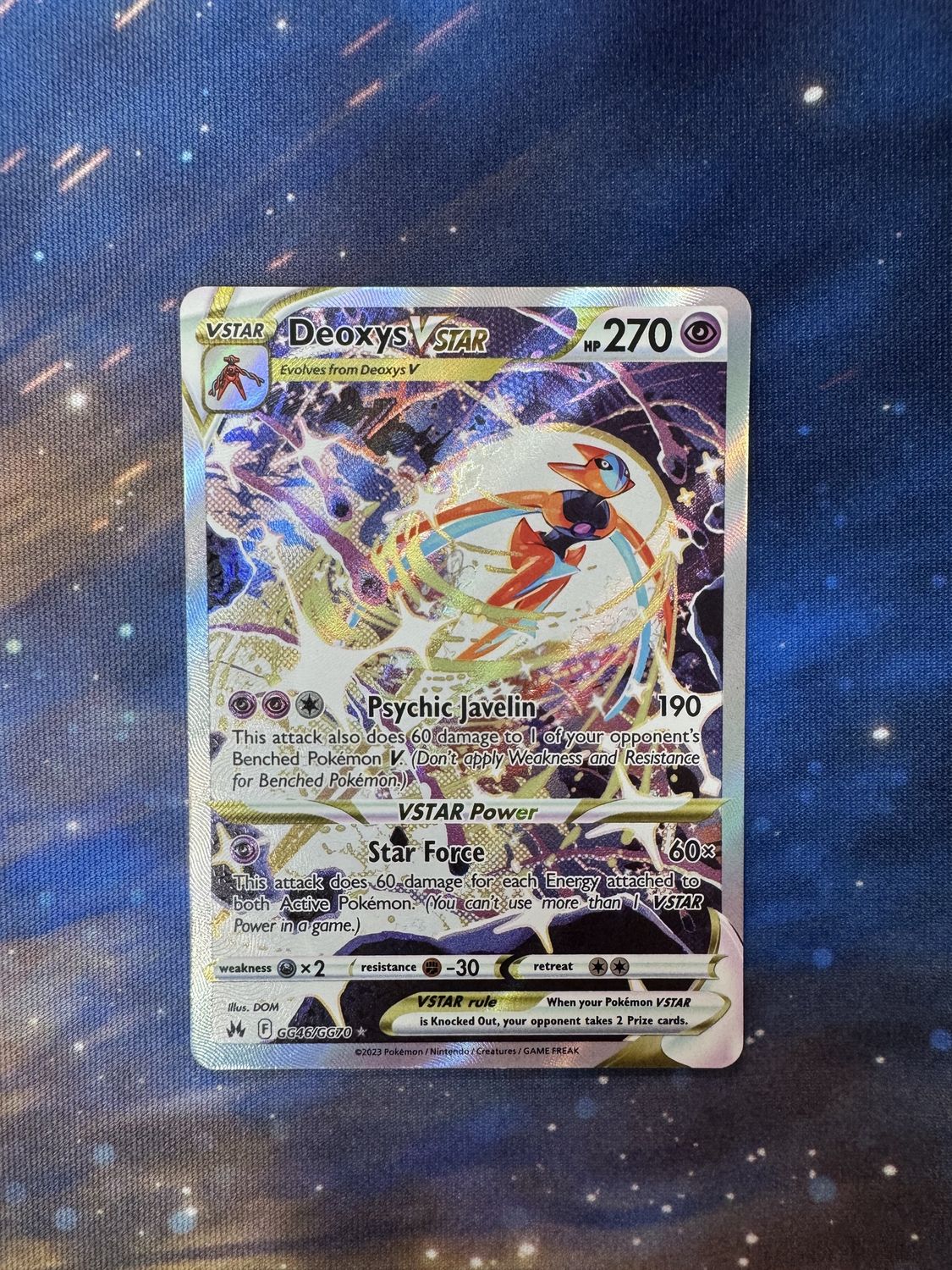 Deoxys Vstar GG46/GG70