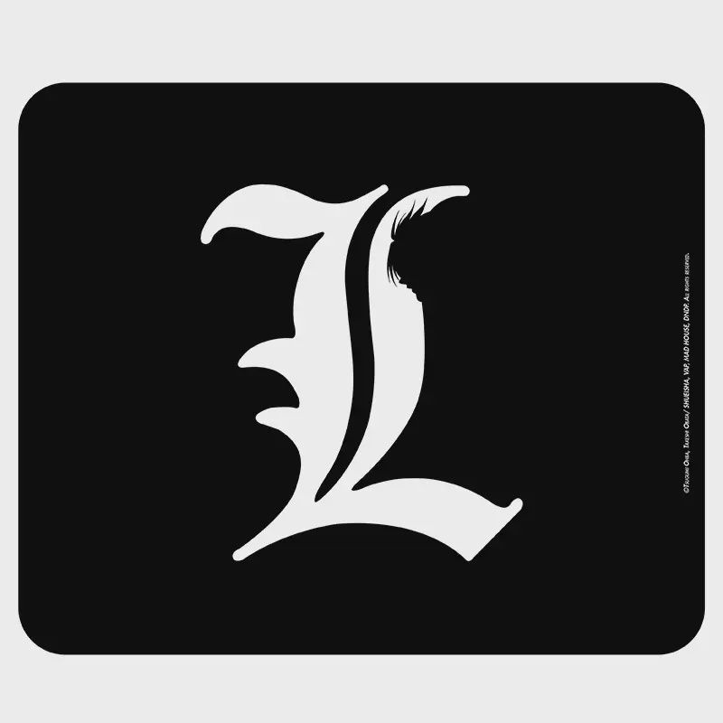 Death Note L Flexible Mousepad 9.25&quot; X 7.7&quot; Non Slip Rubber