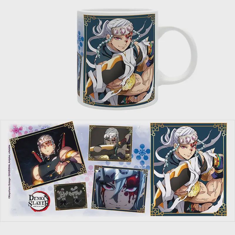 Demon Slayer S2 Tengen Uzui Ceramic Coffee Mug 11 oz