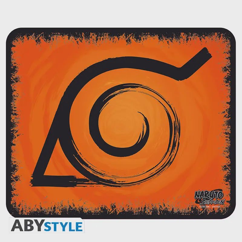 X Naruto Shippuden Konoha Gaming Mousepad 3.7&quot; X 9.8&quot;