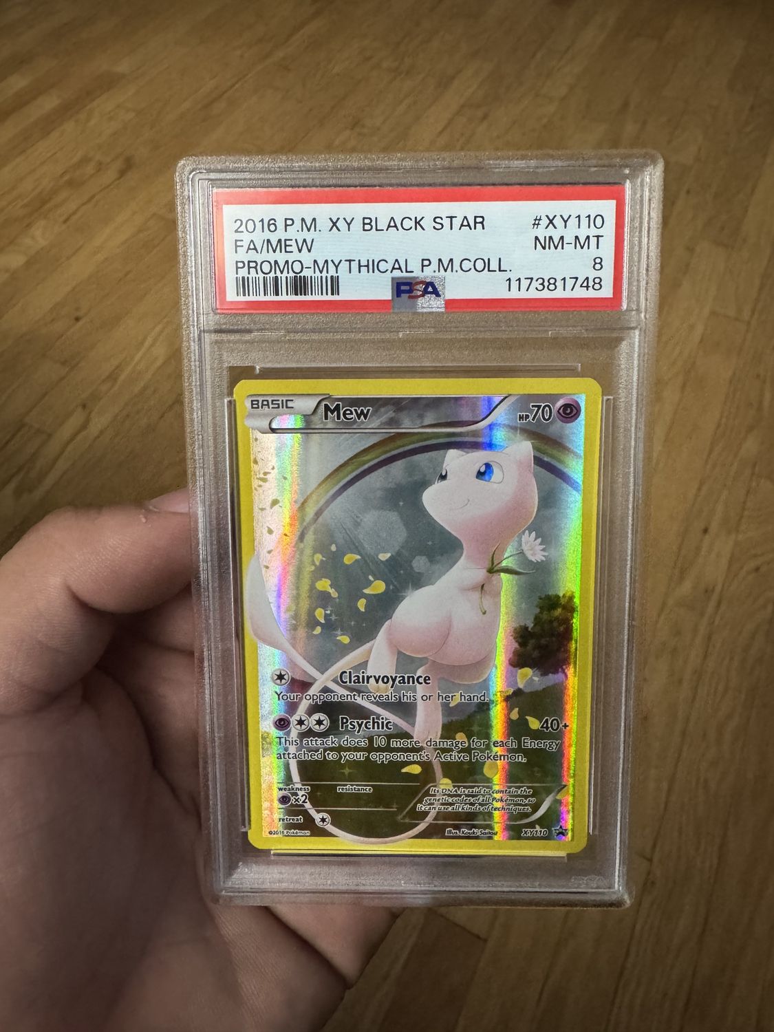 MEW XY110 Psa 8