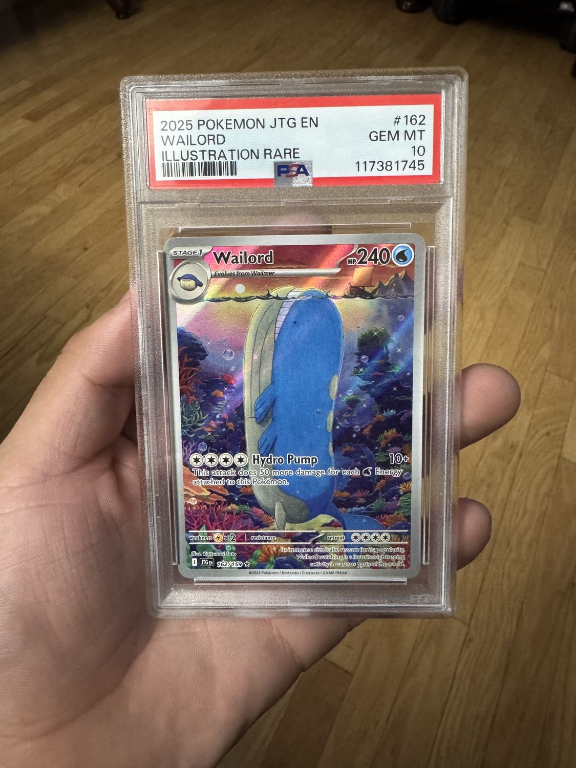 Wailord #162 PSA 10