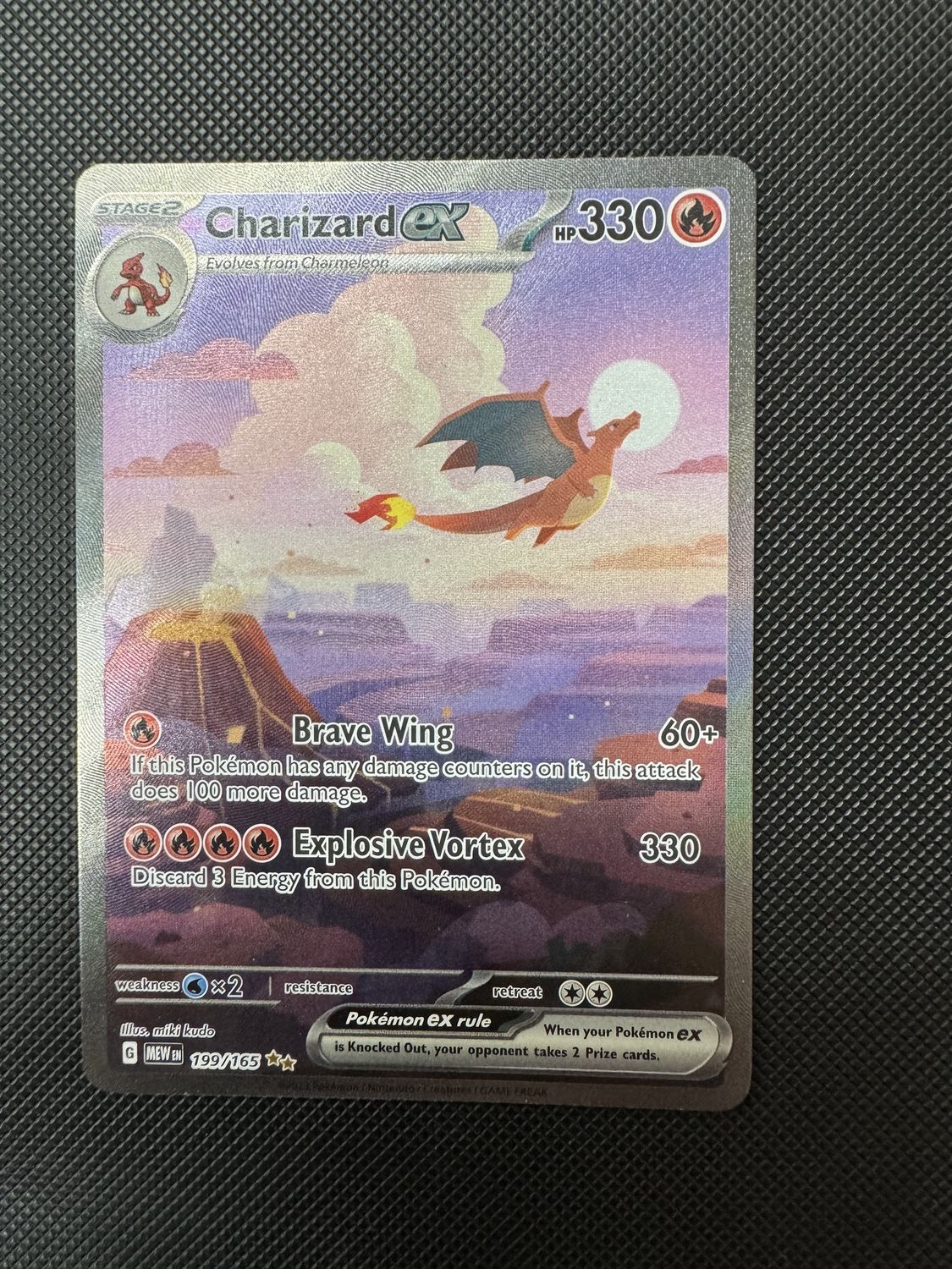 Charizard Ex 151 Near mint