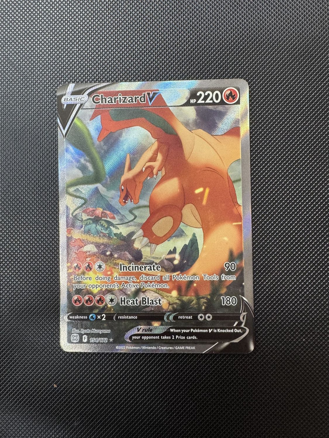 Charizard v #154 Brilliant stars Chase