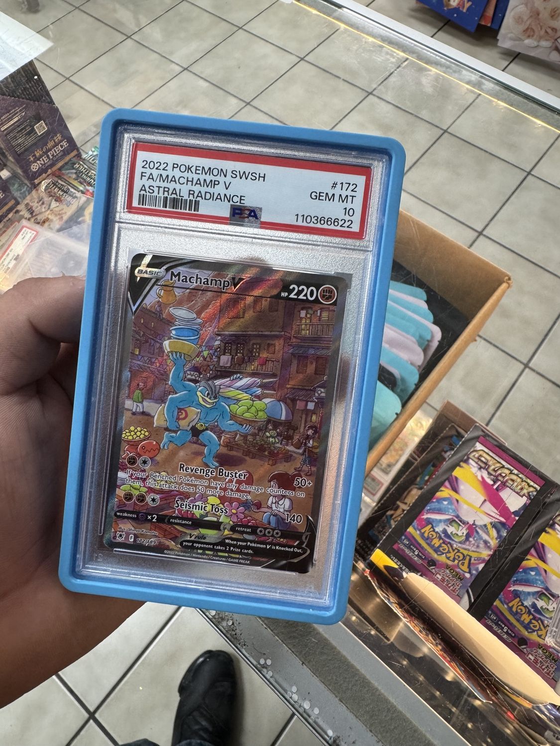 Machamp V PSA 10