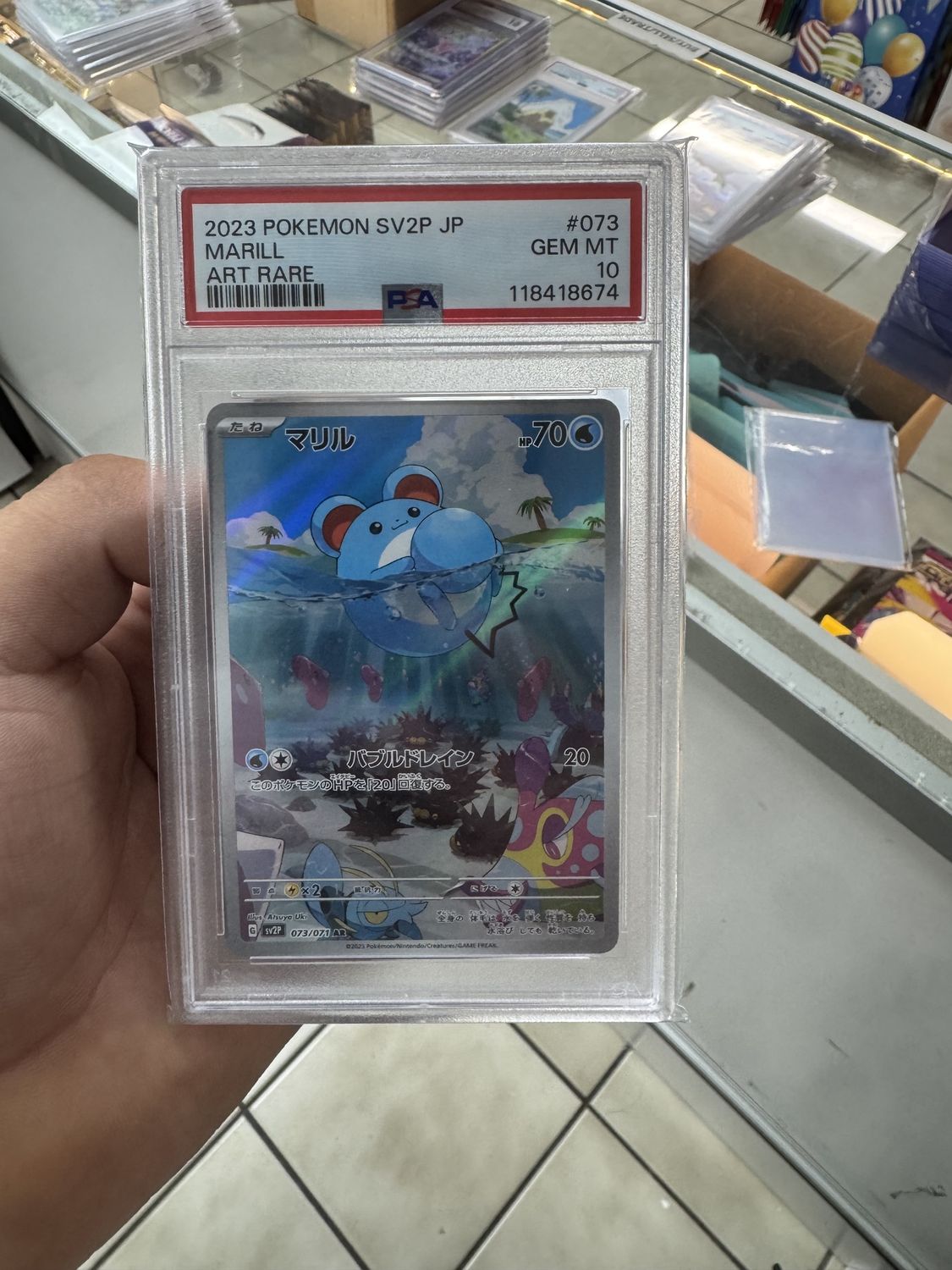 Marill JP 073 Psa 10