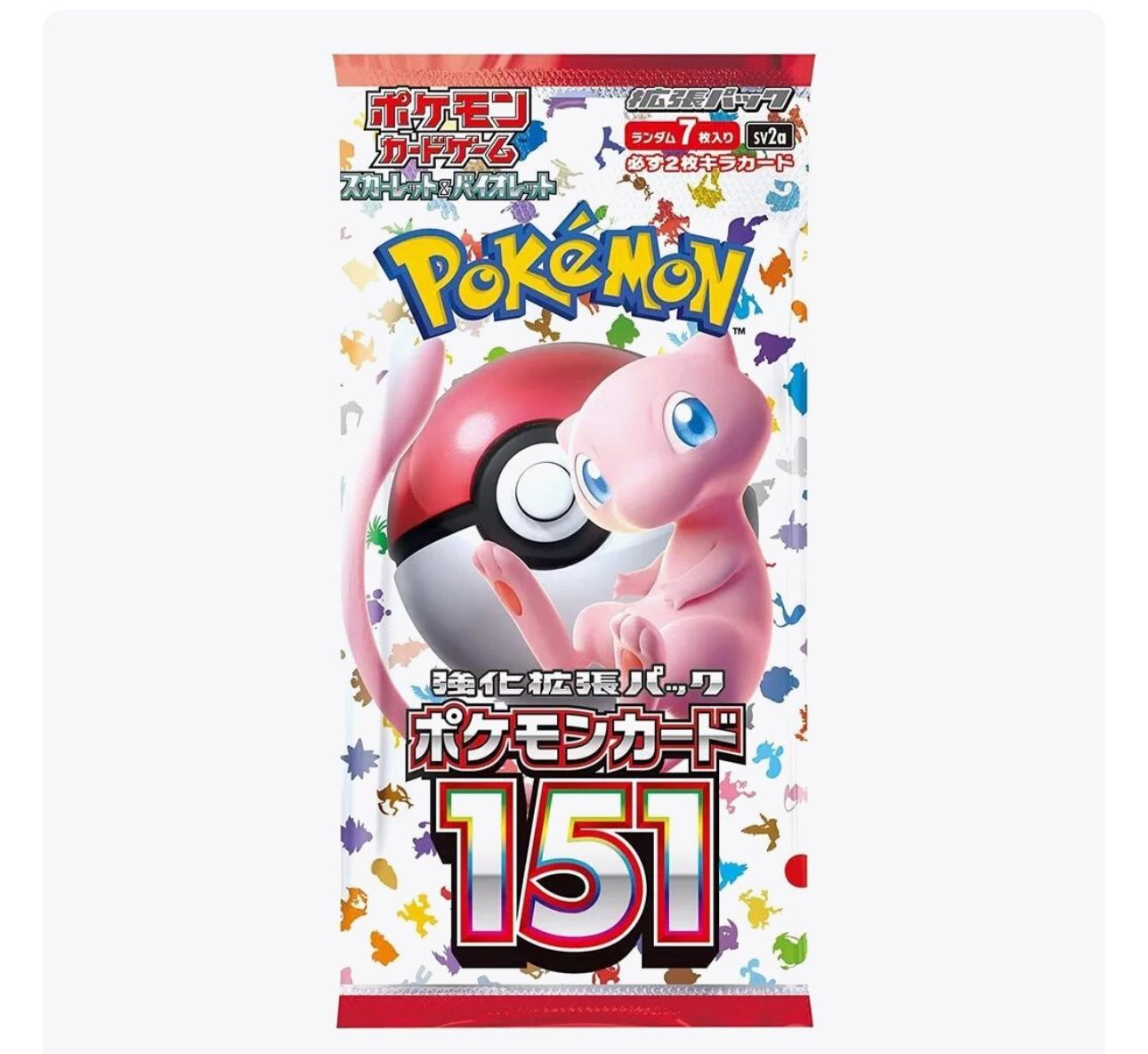 Pokemon Card 151 Booster Pack - SV2a: Pokemon Card 151 (SV2a)